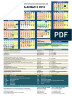 UABCS Calendario 2016