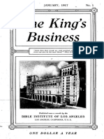 The King's Business - Volume 8, Issue 1 - January 1917