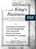 The King's Business - Volume 8, Issue 11 - November 1917