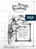 The King's Business - Volume 10, Issue 4 - April 1919