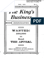 The King's Business - Volume 9, Issue 5 - May 1918