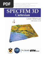 Specfem3d Manual