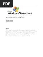 Technical Overview of Print Services: Microsoft Corporation Published: July 2002