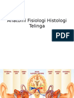 Anatomi Fisiologi Histologi Telinga