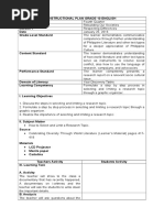 Detailed Lesson Plan in Argumentative Writing Techniques 1 | PDF ...