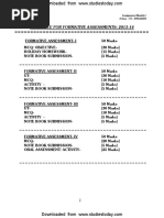 CBSE Class 6 English Collection of Assignments For 2014