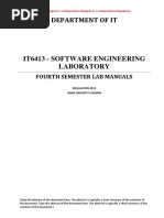 Software Engineering Lab Manual