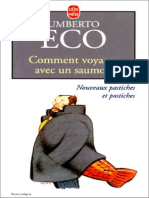 Eco Umberto Comment Voyager Avec Un Saumon 1997