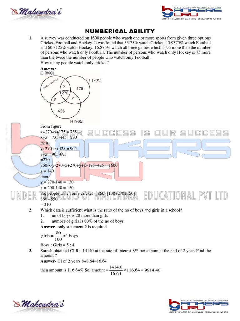 Maths Expected PDF | PDF | Tetrahedron | Interest