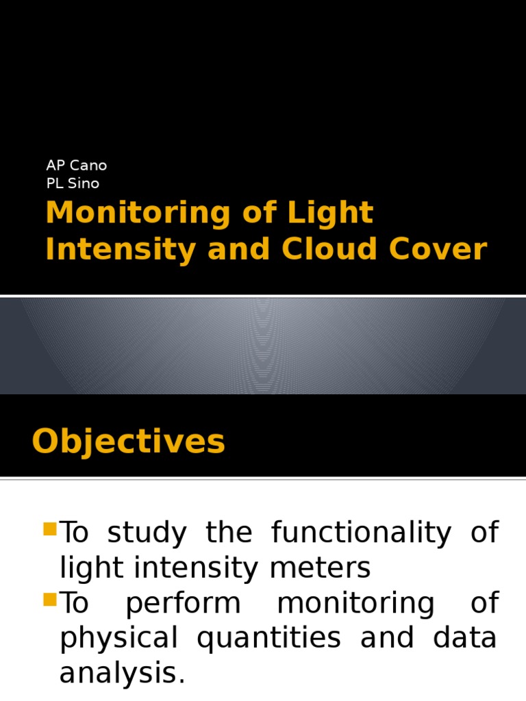 Aphy 101 Report On Light Intensity | PDF | Science & Mathematics ...