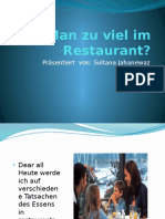 Essen Im Restaurant