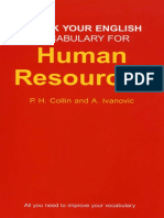 Check Your English Vocabulary for Human Resources[1]