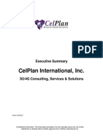 CelPlan Exec Summary