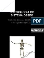 CINESIOLOGIA DO SISTEMA ÓSSEO