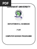 Departmental Handbook CS