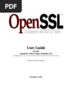 OpenSSL UserGuide 2.0