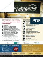 Educaton Future Forum Brochure