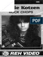 Richie Kotzen - Rock Chops Tab Book