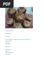 PAN DULCE Receta