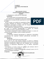 30 Mai Procedura Civil a Studii Superioare Juridice Bucuresti