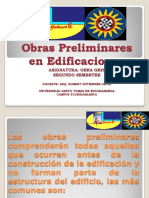 Obras Preliminares en Edificaciones