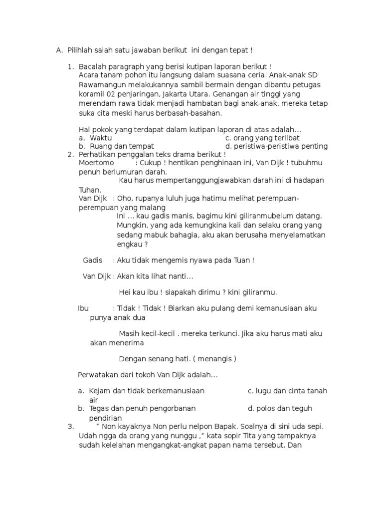 Majas Yang Digunakan Dalam Puisi Senja Di Candi Borobudur