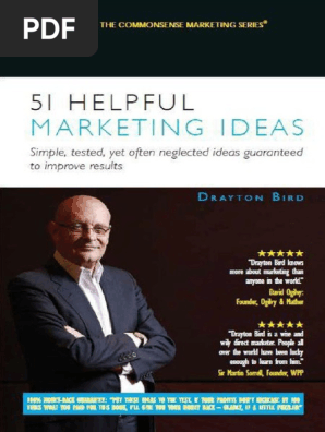 51 Helpful Marketing Ide 51 Helpful Marketing Ideas - Drayton Birdas - Drayton Bird