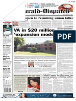 Front Page - The Herald-Dispatch, July 15, 2009
