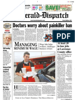 Front Page - The Herald-Dispatch, July 24, 2009