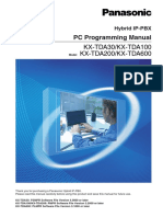 PC Programming Manual TDA600