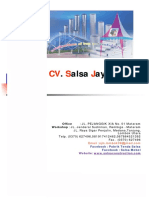 Company Profile CV Salsa Jaya Mulya