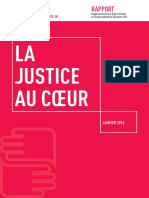 Rapport - La Justice Au Cœur