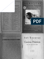 365 Recetas De Cocina Practica (Cocina EspaÃ±ola, Recetario de MAMÃ)