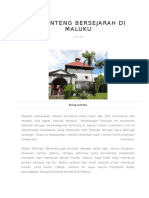 36 Benteng Bersejarah Di Maluku