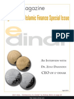 Interview With Dr. Zeno Dahinden, CEO of E-Dinar - Com, March, 2010