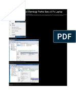 Cara Membuat Membagi Partisi Baru Di PC Laptop