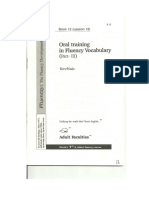 Book 12 Oral Training in Fluency Vocabulary