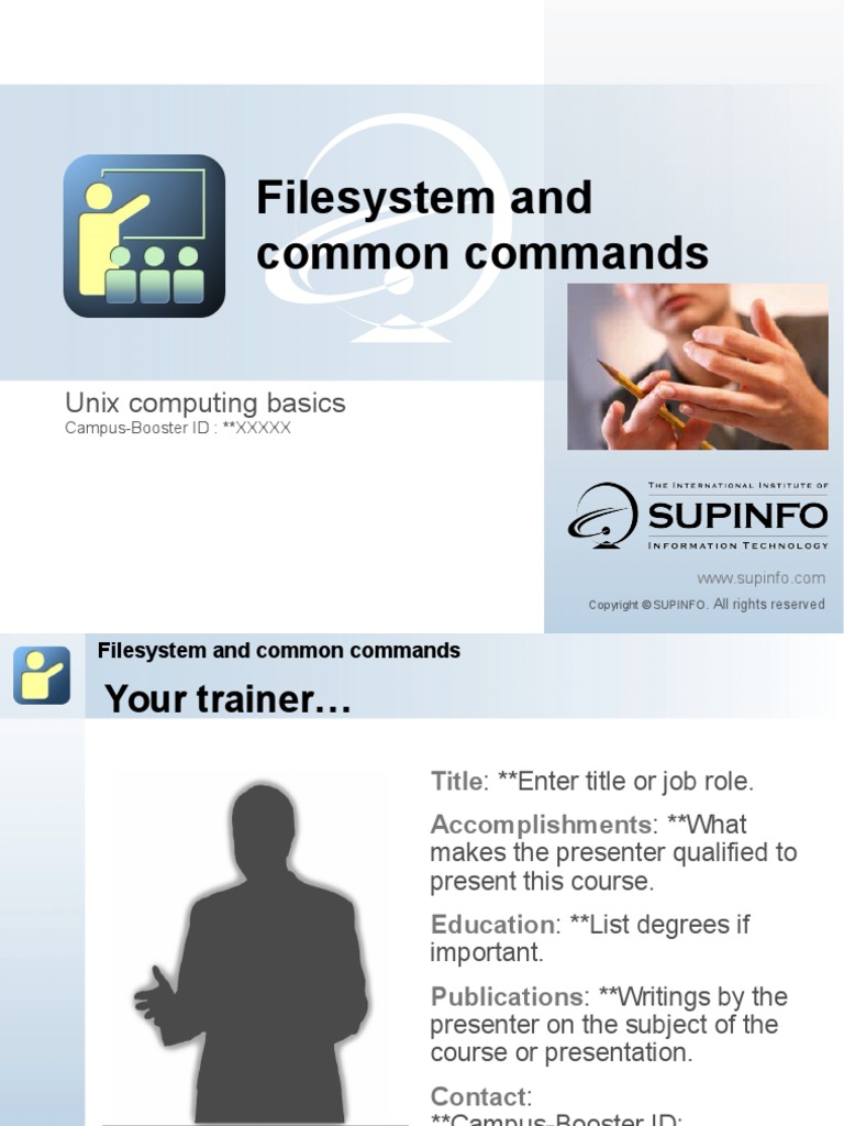 Linux Filesystem and Common Commands | Command Line ...