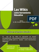 Las Wikis Como Herramienta Educativa