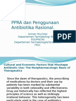 (Farm 5) Ppra Dan Penggunaan Antibiotik Rasional - Prof. Armen 16 September 2014