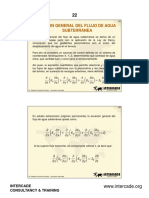 Comportamiento del agua subterránea