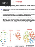 Biologia - Aula IV - Proteínas