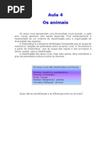 Biologia - Aula 04 - Os animais
