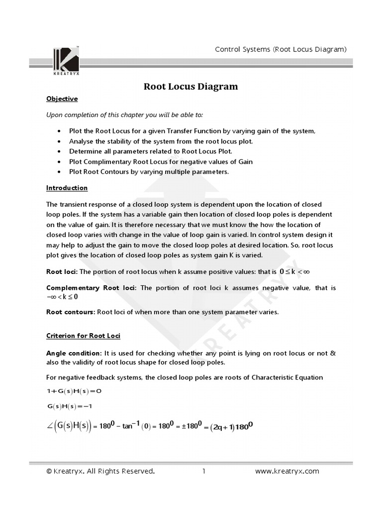 1437235816control Systems (K-Wiki Root Locus) PDF | PDF | Control ...