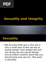Sexuality and Integrity