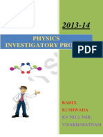 physicS PPROJECT