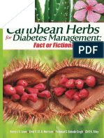 Caribbean Herbs For Diabetes Management Fact or Fiction