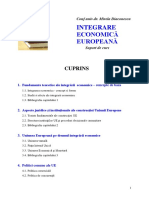 Integrare Economica Europeana