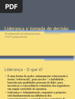 Liderança e tomada de decisão - aula dia 09-05