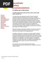 Download Kushi - Macrobiotic Dietary recommendations by tilopa SN2973531 doc pdf